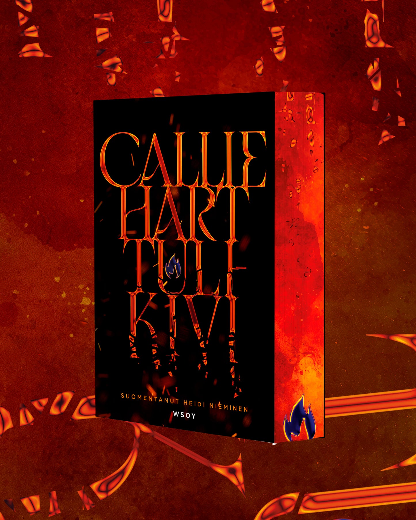 Callie Hart Tulikivi -kirja