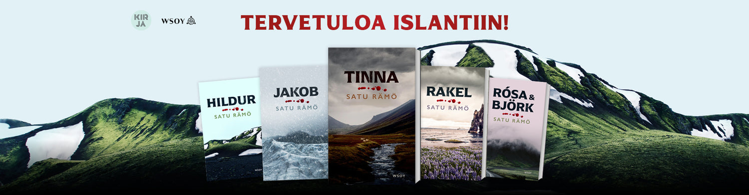 Hildur-kirjat: Hildur, Rosa & Björk, Jakob, Rakel ja Tinna