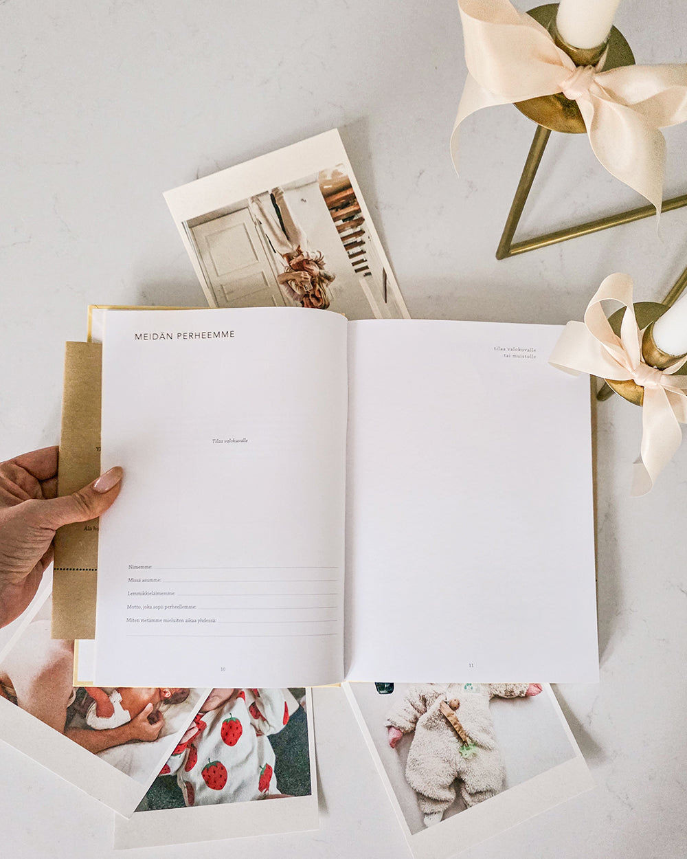 Perhe kerro minulle -kirjan aukeama