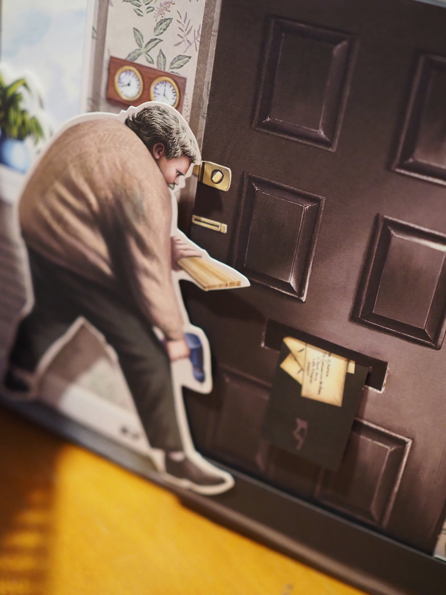 Harry Potter - Matka Tylypahkaan -kirjan 3-ulotteinen sisäaukeama.