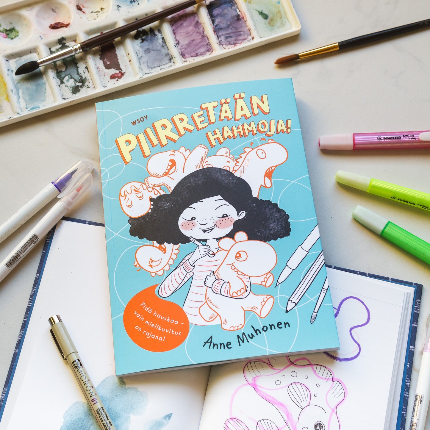 Piirretään hahmoja kirja