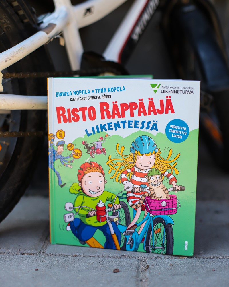 Risto Räppääjä liikenteessä