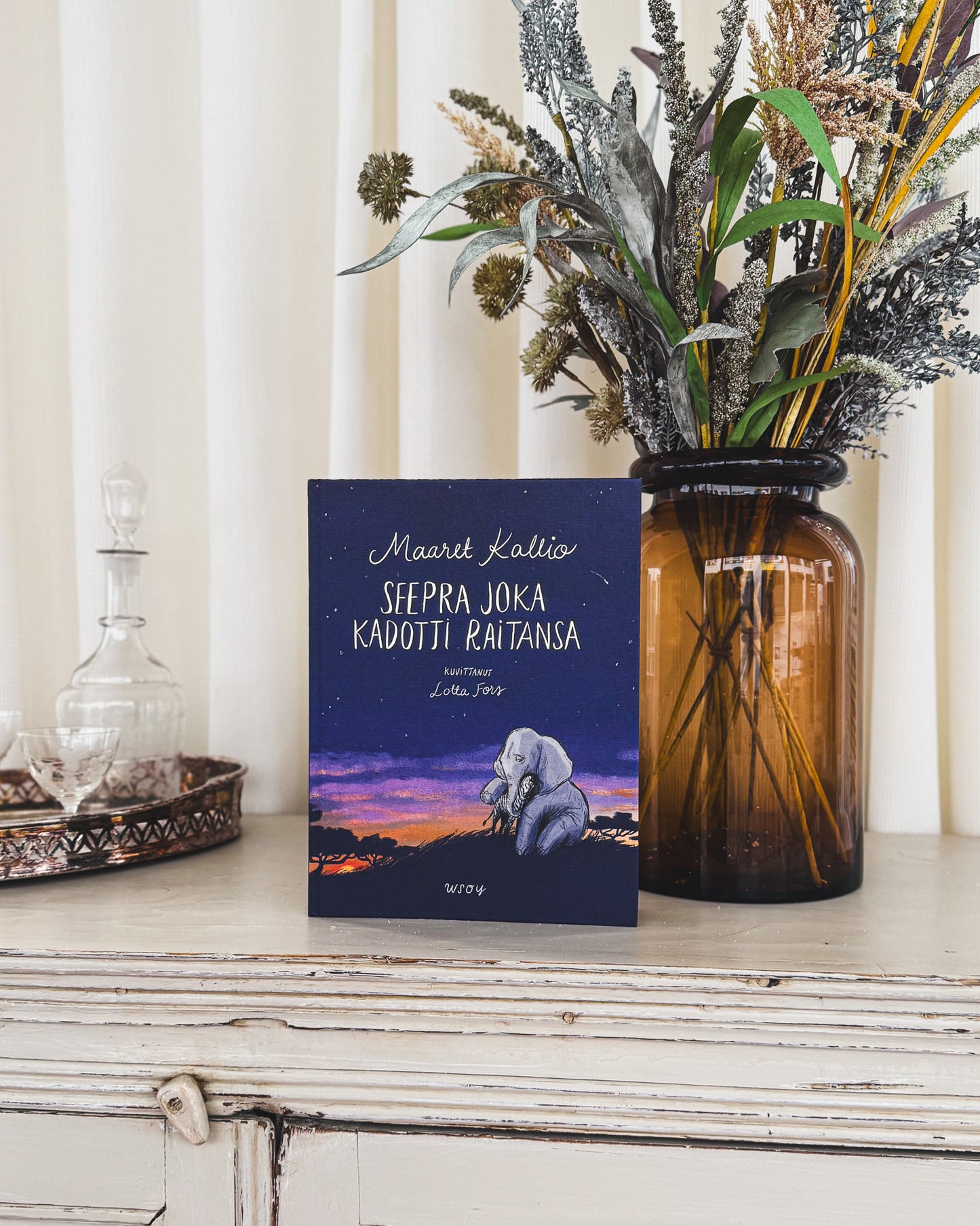 Seepra joka kadotti raitansa -kirja