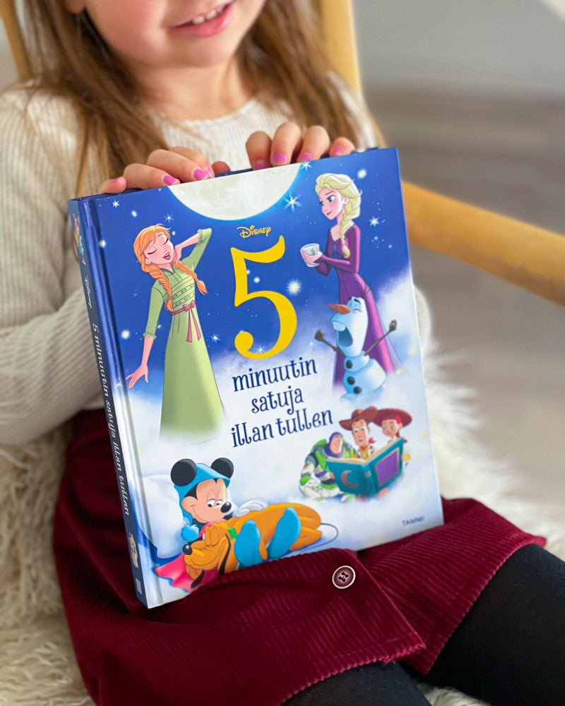 Disney 5 minuutin satuja illan tullen kirja