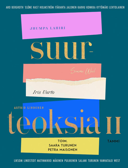 Etukansi. Suurteoksia II.