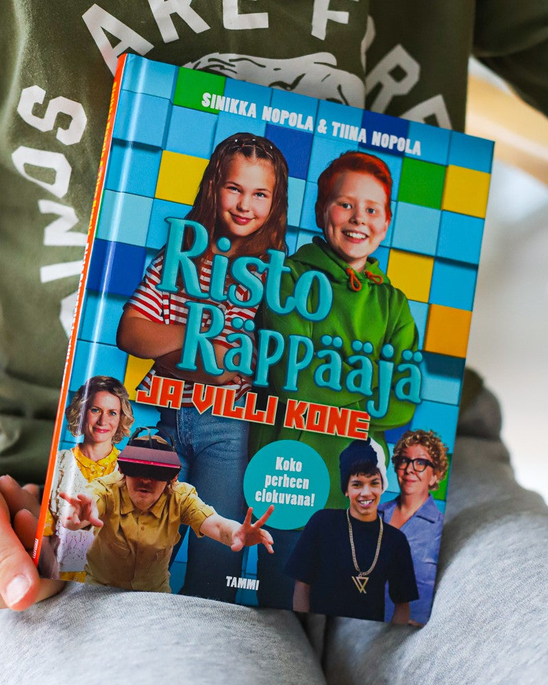Risto Räppääjä ja villi kone leffakirja