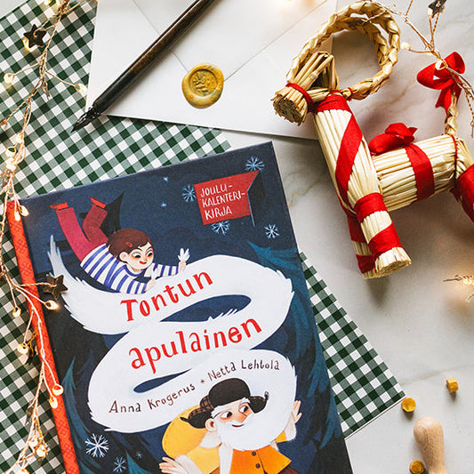 Tontun apulainen -kirja ja muut joulukirjat lapsille