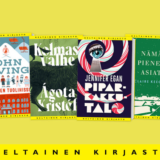 Keltaisen kirjaston uutuuskirjat syksy 2023