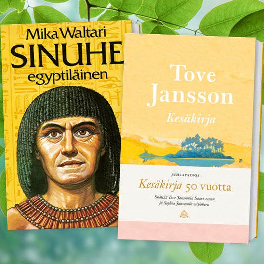 Klassikkokirjat Sinuhe Egyptiläinen ja Kesäkirja