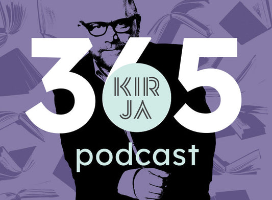Oskari Saari haastattelee Aki Kangasharjua Kirja 365 -podcastissa