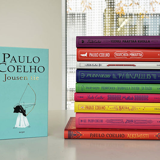 Paulo Coelhon Jousen tie ja muita kirjailijan kirjoja