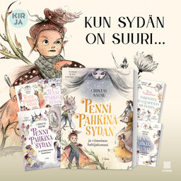Penni Pähkinäsydän -kirjat