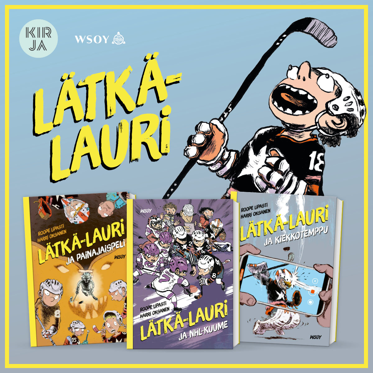 Lätkä-Lauri -kirjat