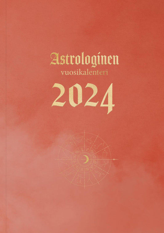 Etukansi. Veera Tiiva. Astrologinen vuosikalenteri 2024.