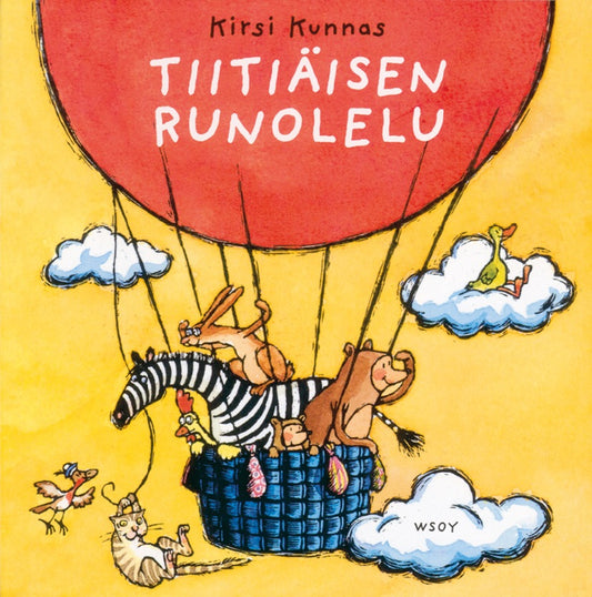 Etukansi. Kirsi Kunnas. Christel Rönns. Tiitiäisen runolelu.