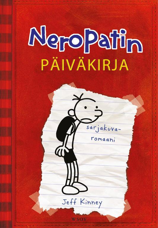 Etukansi. Jeff Kinney. Neropatin päiväkirja.