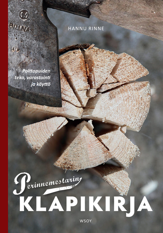 Etukansi. Hannu Rinne. Perinnemestarin klapikirja.