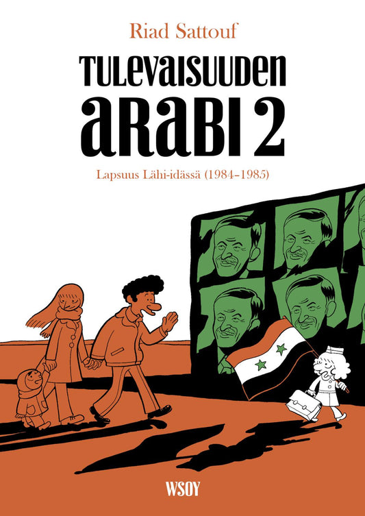 Etukansi. Riad Sattouf. Riad Sattouf. Tulevaisuuden arabi 2.