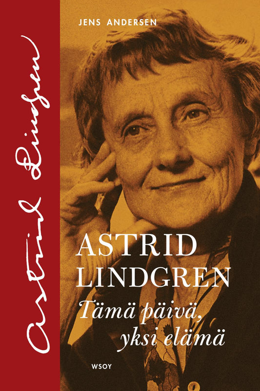 Etukansi. Jens Andersen. Astrid Lindgren.