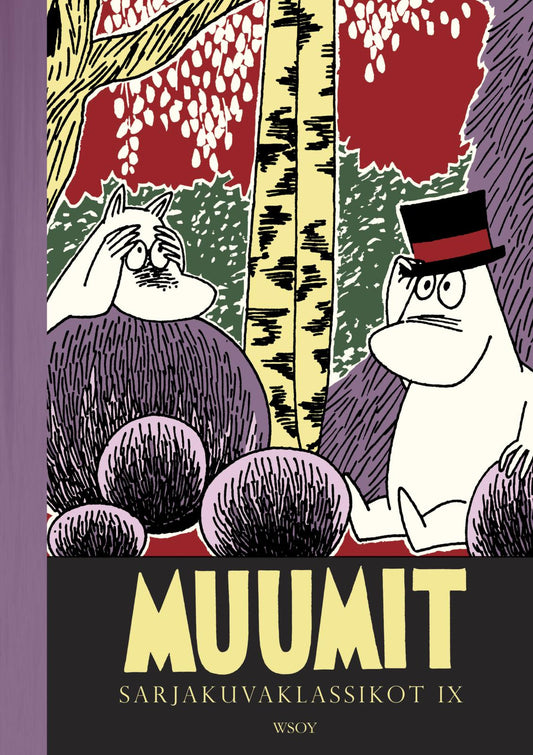 Etukansi. Lars Jansson. Muumit. Sarjakuvaklassikot IX.