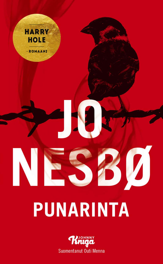Etukansi. Jo Nesbø. Punarinta.