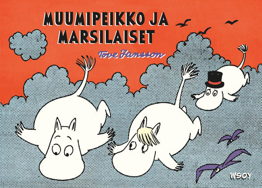 Etukansi. Tove Jansson. Muumipeikko ja marsilaiset.