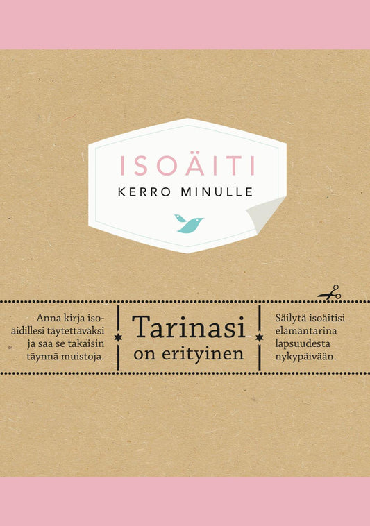 Etukansi. Elma van Vliet. Isoäiti. Kerro minulle.
