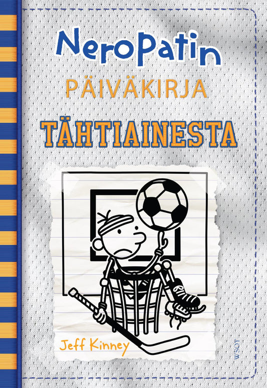 Etukansi. Jeff Kinney. Neropatin päiväkirja: Tähtiainesta.