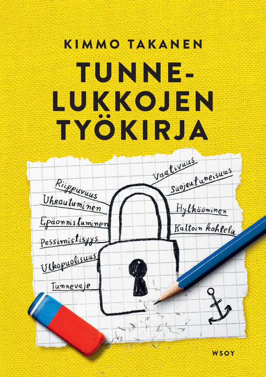 Etukansi. Kimmo Takanen. Tunnelukkojen työkirja.