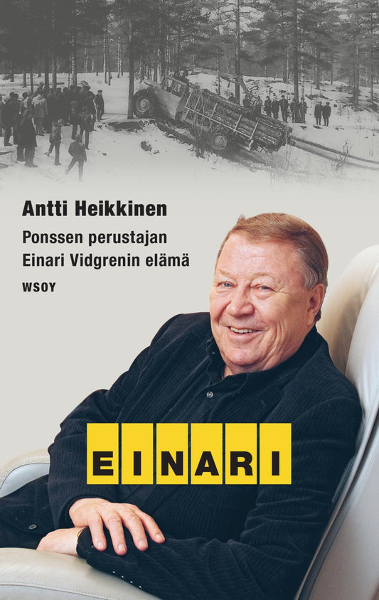 Etukansi. Antti Heikkinen. Einari.
