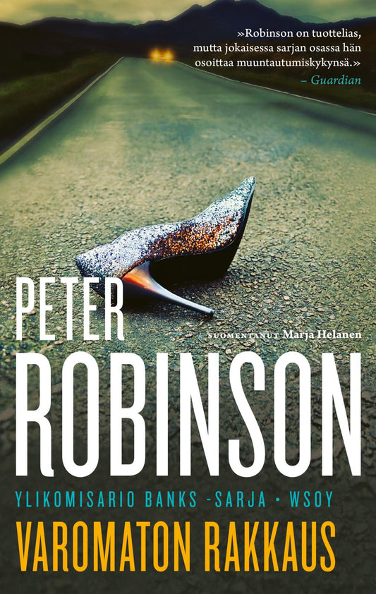 Etukansi. Peter Robinson. Varomaton rakkaus.