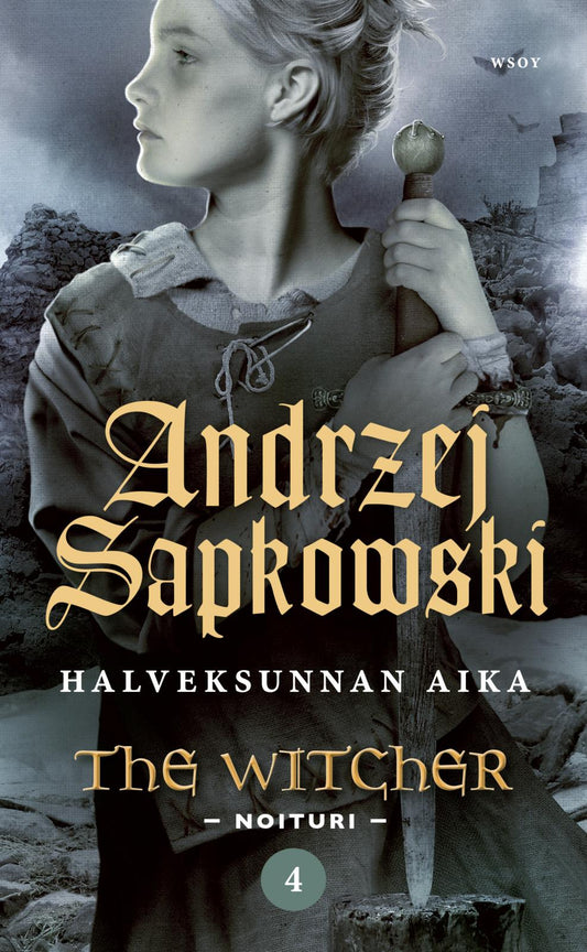 Etukansi. Andrzej Sapkowski. Halveksunnan aika.