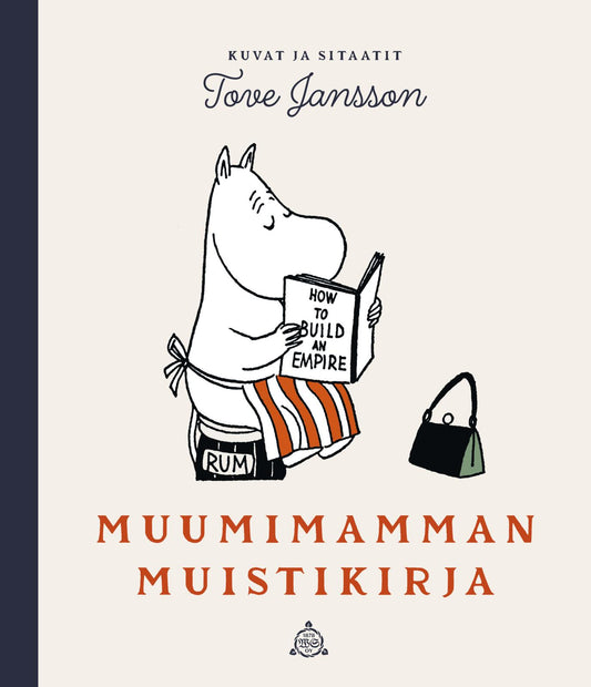 Etukansi. Tove Jansson. Tove Jansson. Muumimamman muistikirja.