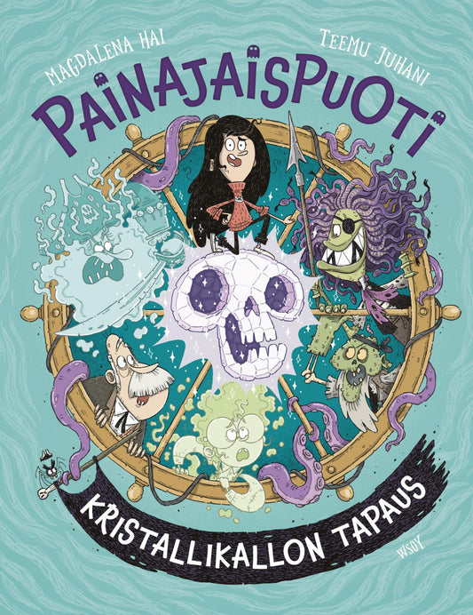 Etukansi. Magdalena Hai. Teemu Juhani. Painajaispuoti: Kristallikallon tapaus.