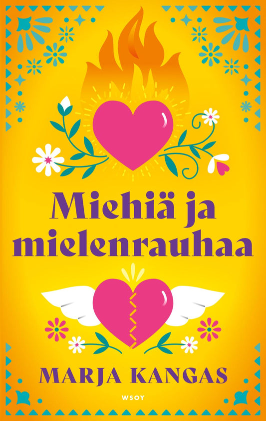 Etukansi. Marja Kangas. Miehiä ja mielenrauhaa.