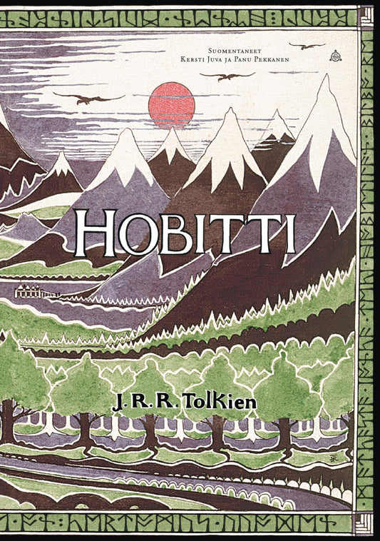 Etukansi. J. R. R. Tolkien. J. R. R. Tolkien. Hobitti.
