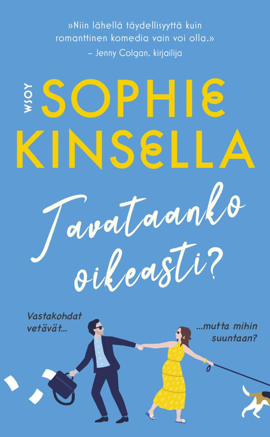 Etukansi. Sophie Kinsella. Tavataanko oikeasti?.