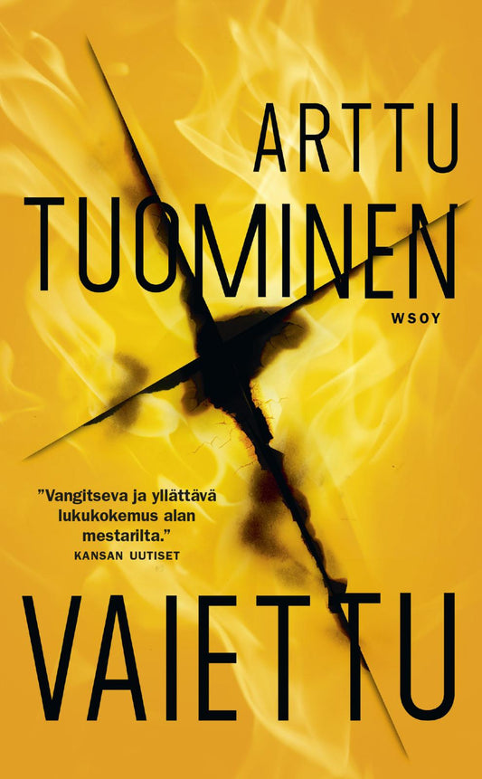 Etukansi. Arttu Tuominen. Vaiettu.