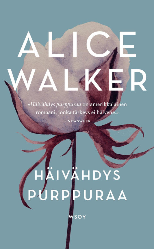 Etukansi. Alice Walker. Häivähdys purppuraa.