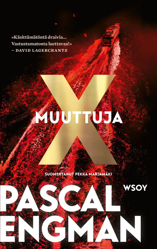 Etukansi. Pascal Engman. Muuttuja X.