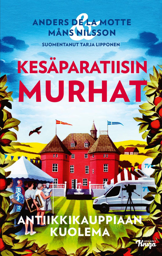 Etukansi. Anders de la Motte. Måns Nilsson. Antiikkikauppiaan kuolema.