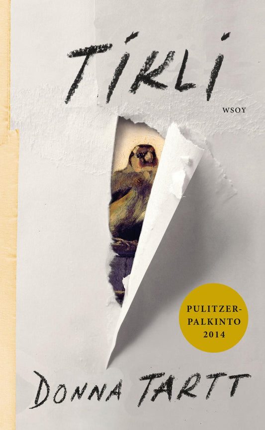 Etukansi. Donna Tartt. Tikli.