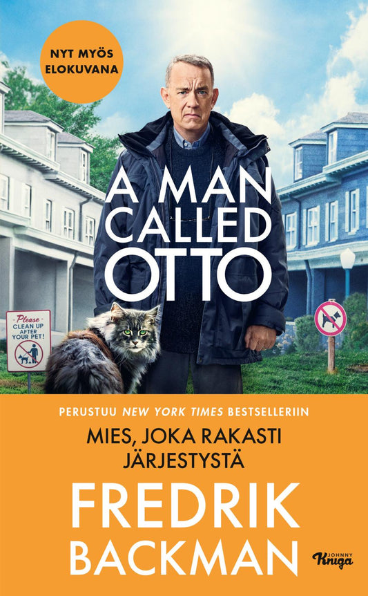 Etukansi. Fredrik Backman. Mies, joka rakasti järjestystä.