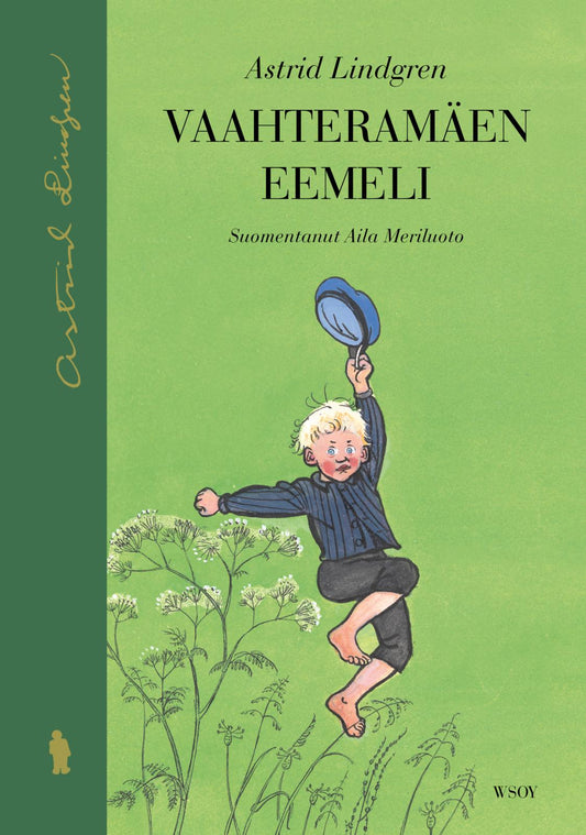 Etukansi. Astrid Lindgren. Björn Berg. Vaahteramäen Eemeli.