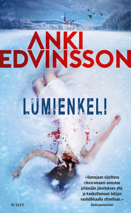 Etukansi. Anki Edvinsson. Lumienkeli.
