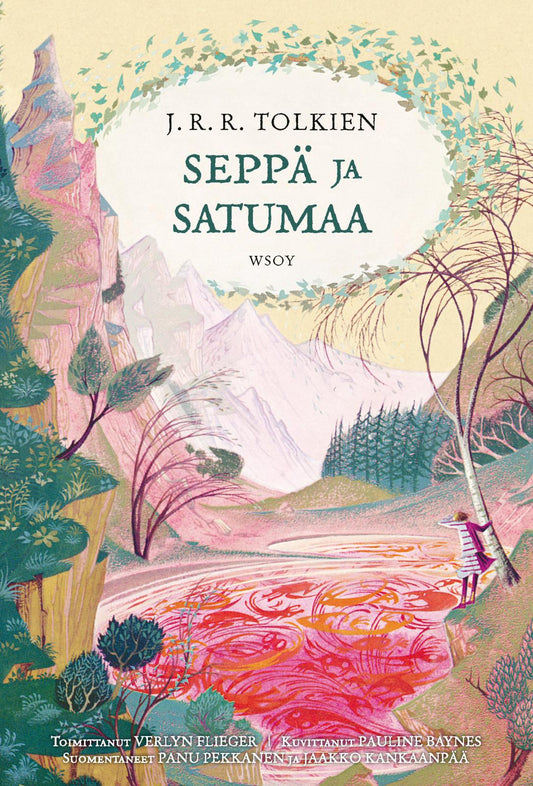 Etukansi. J. R. R. Tolkien. Pauline Baynes. Seppä ja Satumaa.