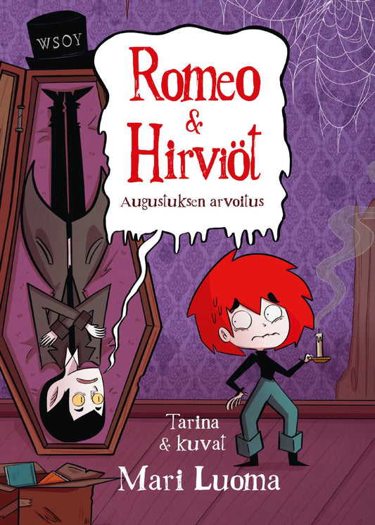 Etukansi. Mari Luoma. Mari Luoma. Romeo & Hirviöt. Augustuksen arvoitus.