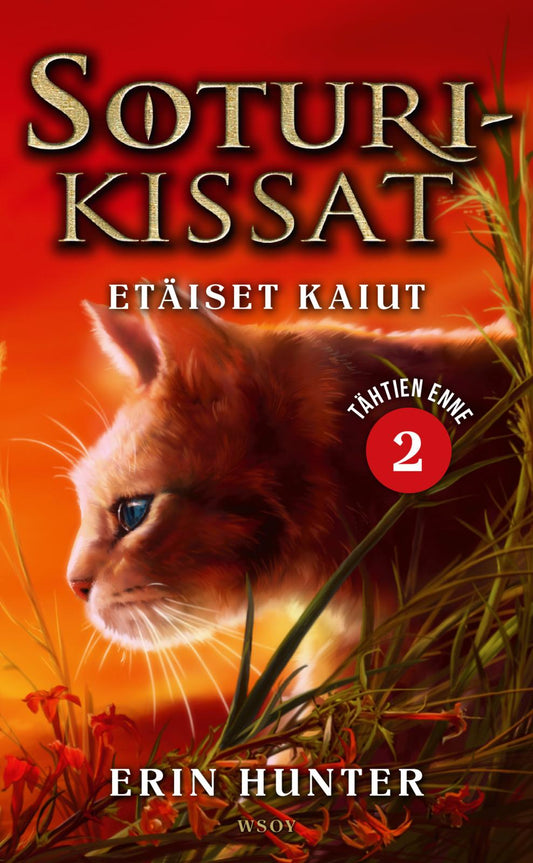 Etukansi. Erin Hunter. Soturikissat: Tähtien enne 2: Etäiset kaiut.