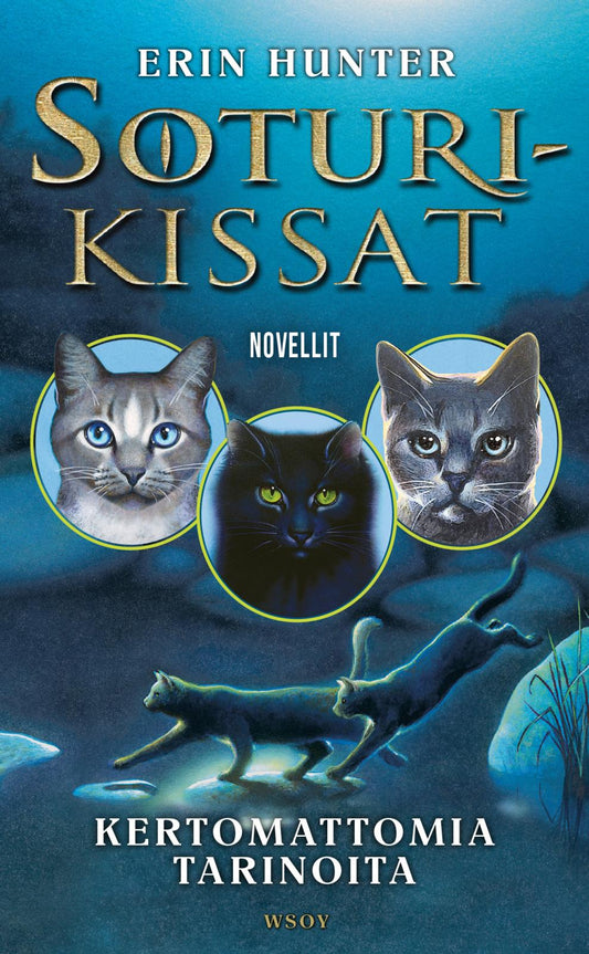 Etukansi. Erin Hunter. Soturikissat: Kertomattomia tarinoita.