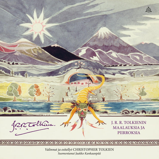 Etukansi. J. R. R. Tolkien. J. R. R. Tolkienin maalauksia ja piirroksia.